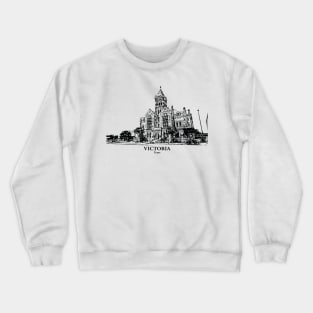 Victoria - Texas Crewneck Sweatshirt